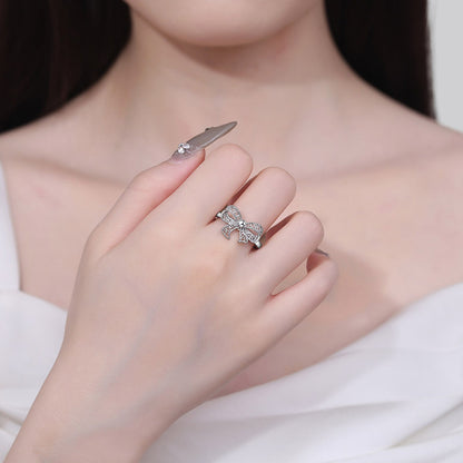 Romantic Silver Ring for Special Moments