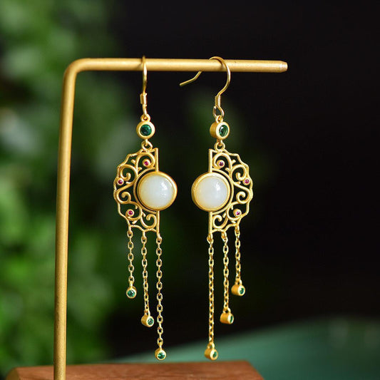 Delicate Artisan Silver Earring
