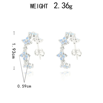 Beautiful Silver Earring with Unique Style