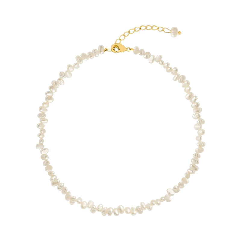 Delicate Artisan Pearl Necklace