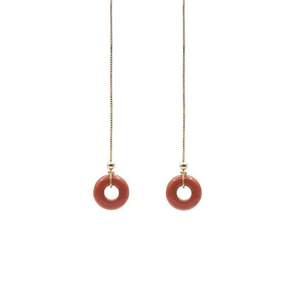 Delicate Artisan Gold Earring