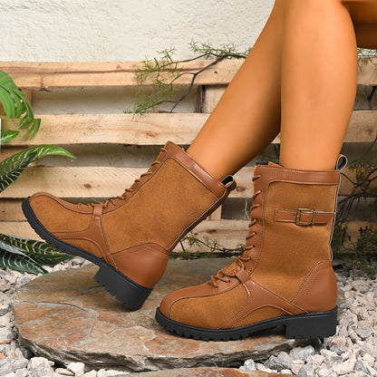 Chic Orthopedic Boots with Unique Design
