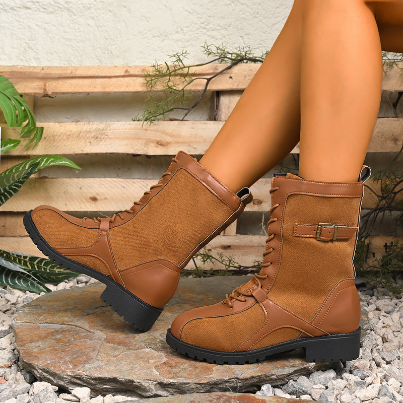 Chic Orthopedic Boots with Unique Design