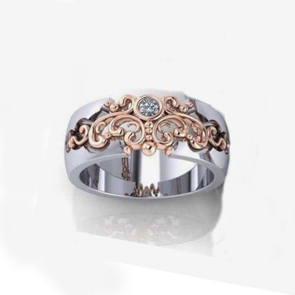 Delicate Artisan Gold Ring