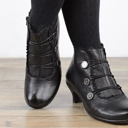Classic Orthopedic Boots with Timeless Style