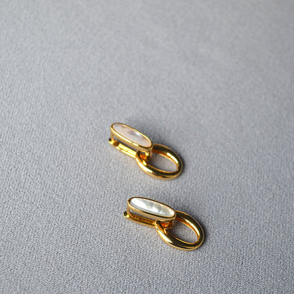 Delicate Artisan Pearl Earring