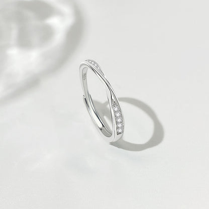Romantic Silver Ring for Special Moments