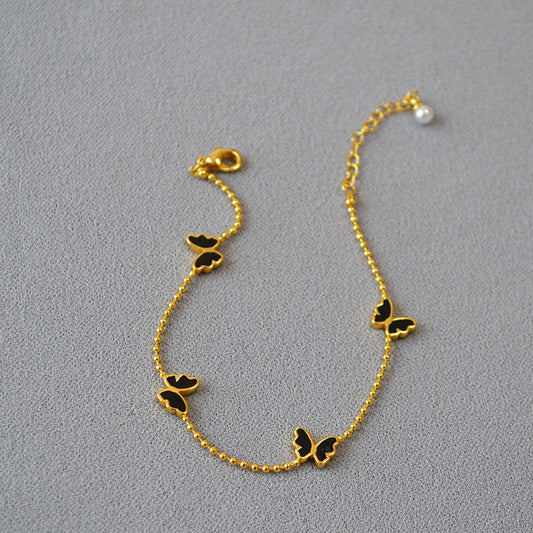 Vintage Handmade Gold Bracelet