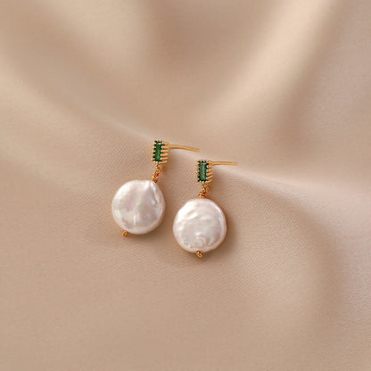 Delicate Artisan Pearl Earring