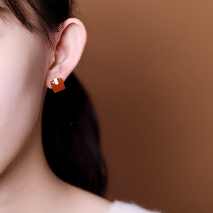 Delicate Artisan Silver Earring