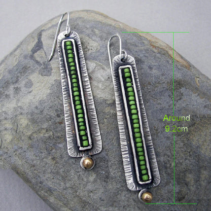 Vintage Handmade Silver Earring
