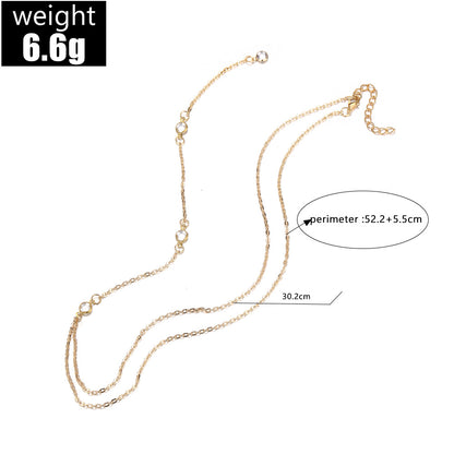 Romantic Gold Necklace for Special Moments