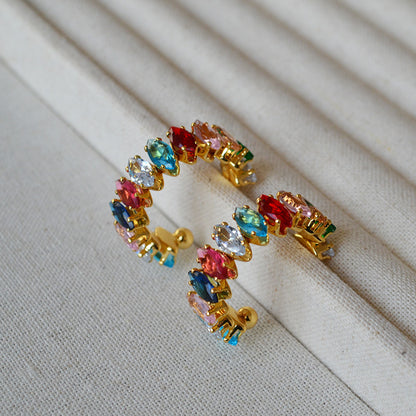 Delicate Artisan Silver Earring