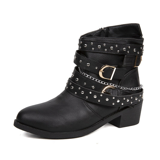 Chic Orthopedic Boots with Unique Design