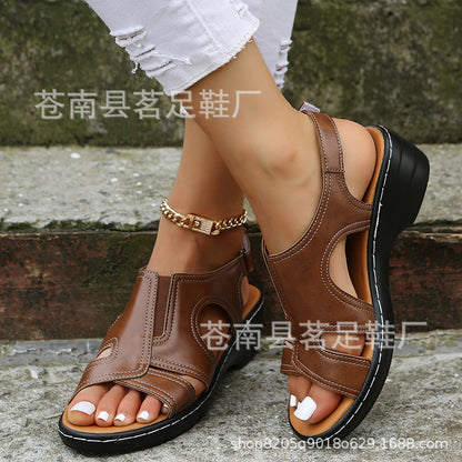 Classic Orthopedic Sandals with Timeless Style