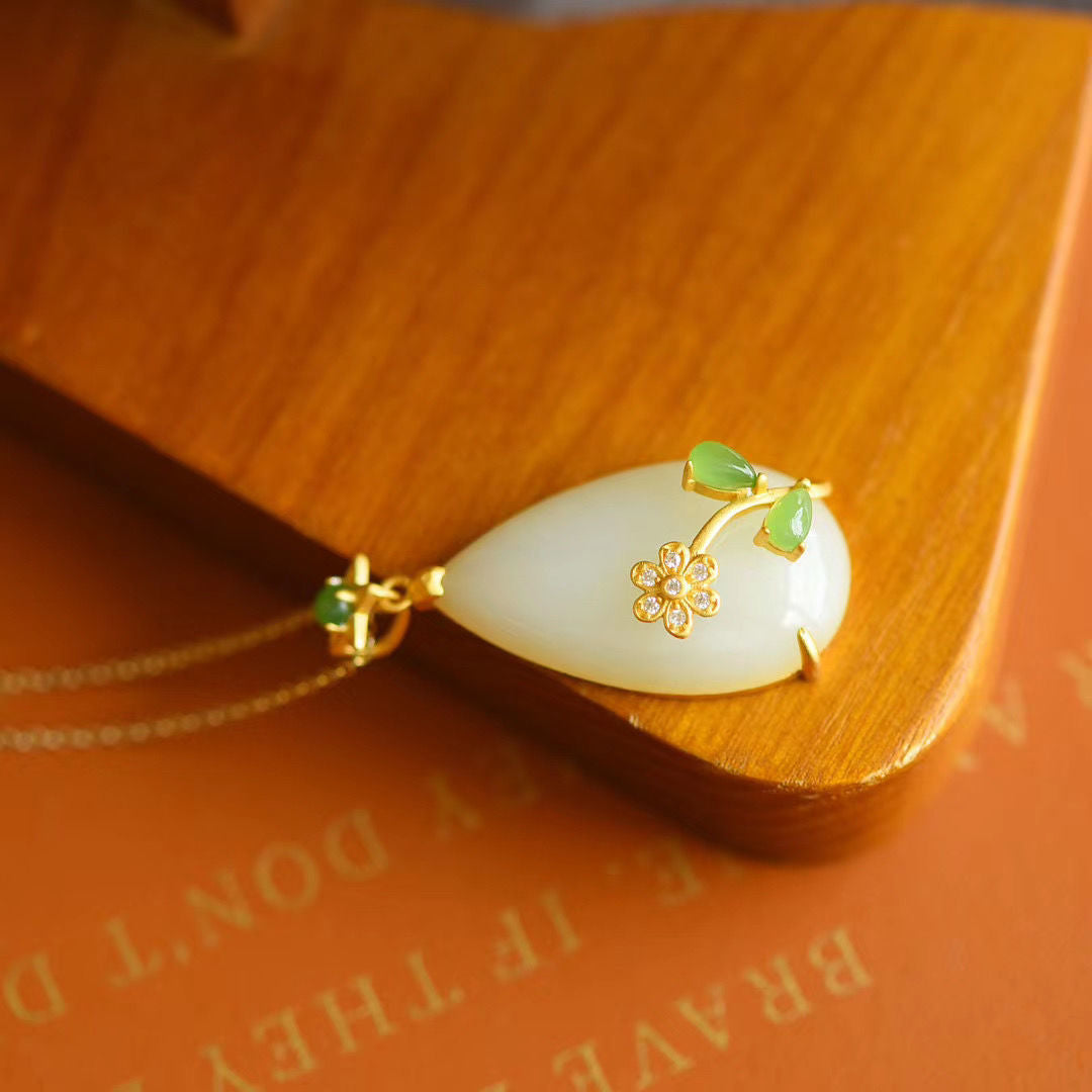 Vintage Handmade Gold Necklace