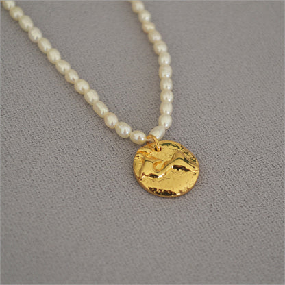 Delicate Artisan Gold Necklace