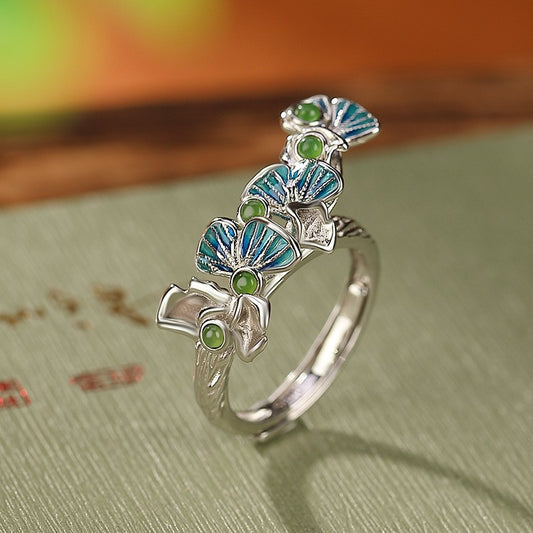 Beautiful Silver Ring with Unique Style