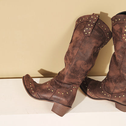 Vintage Inspired Orthopedic Boots
