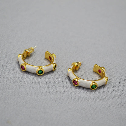 Romantic Silver Earring for Special Moments