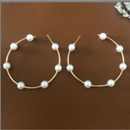 Vintage Handmade Pearl Earring