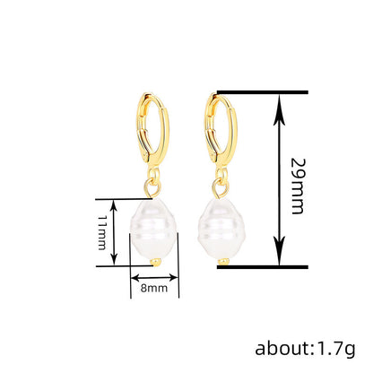 Vintage Handmade Pearl Earring