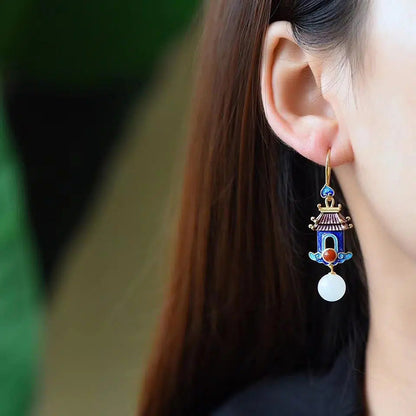 Delicate Artisan Silver Earring