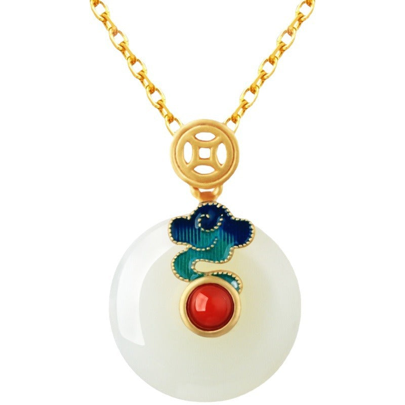 Vintage Handmade Gold Necklace