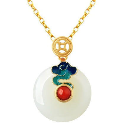 Vintage Handmade Gold Necklace