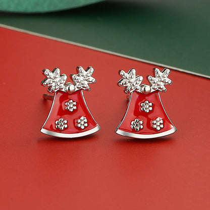 Vintage Handmade Silver Earring