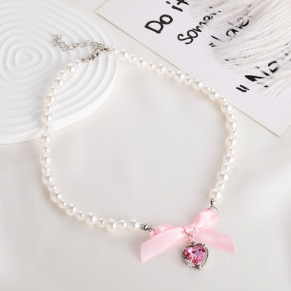 Delicate Artisan Pearl Necklace