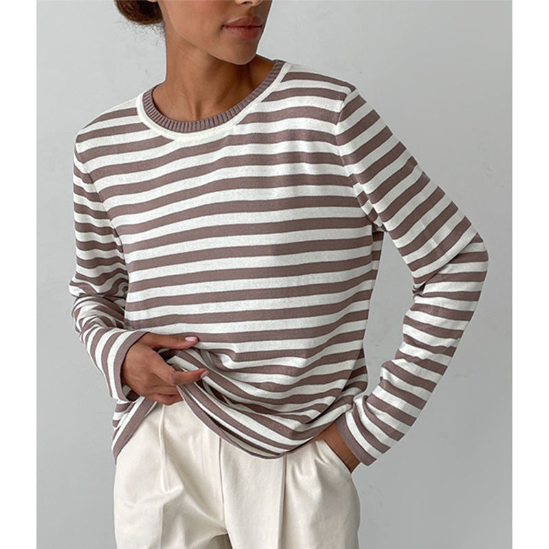 KS | Classic striped long-sleeved shirt