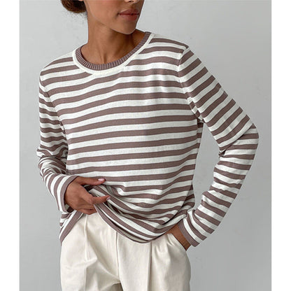 KS | Classic striped long-sleeved shirt