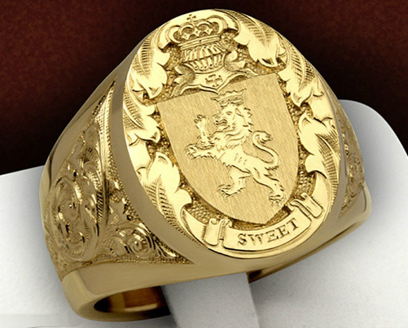 Delicate Artisan Gold Ring