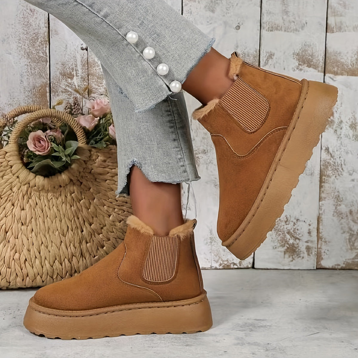Vintage Inspired Orthopedic Boots