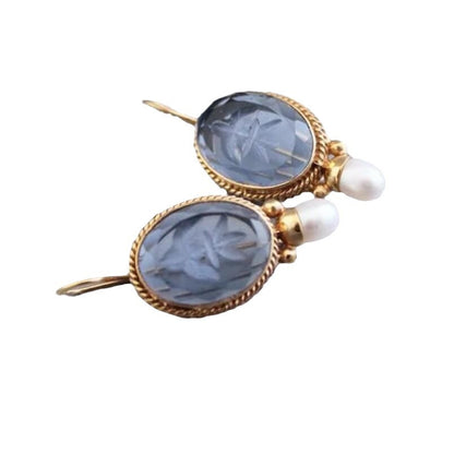 Delicate Artisan Pearl Earring
