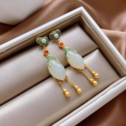 Delicate Artisan Pearl Earring