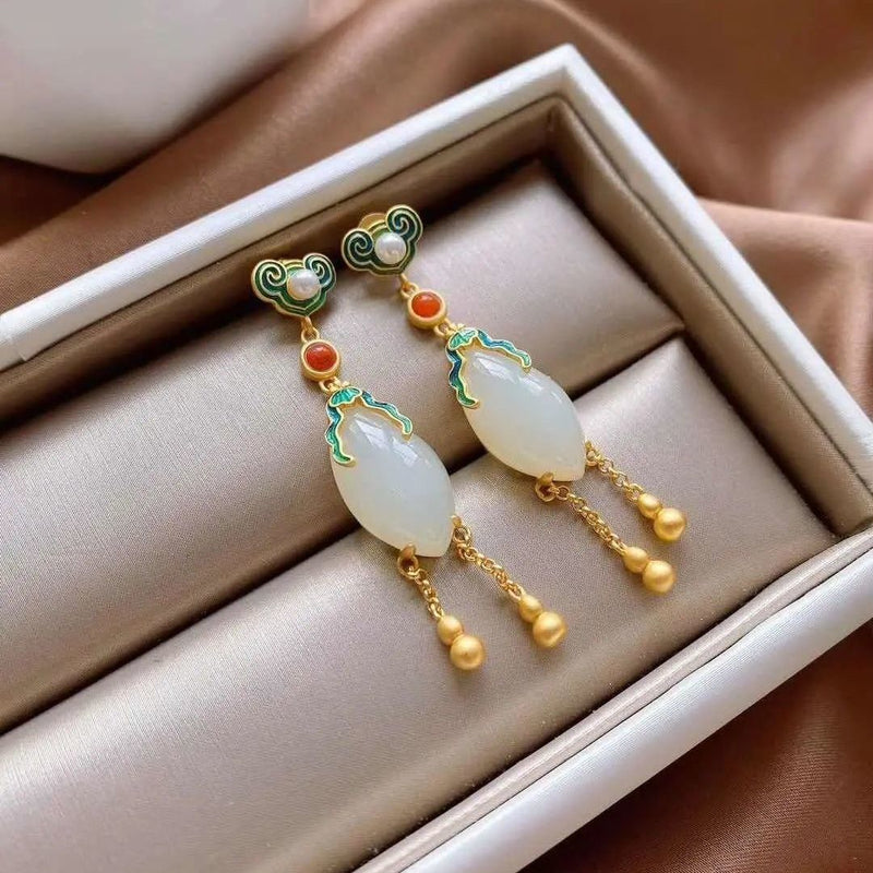 Delicate Artisan Pearl Earring