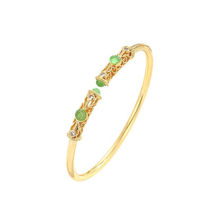 Vintage Handmade Gold Bracelet