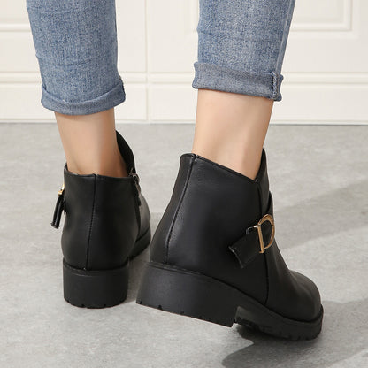 Classic Orthopedic Boots with Timeless Style