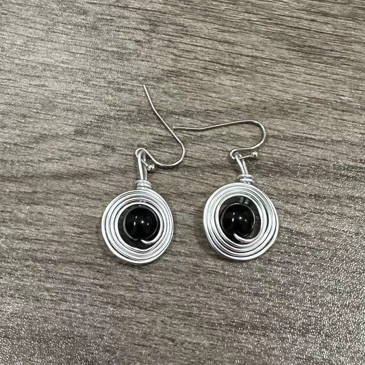 Vintage Handmade Silver Earring
