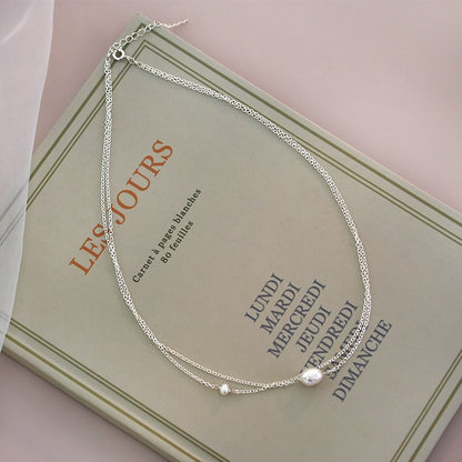 Beautiful Pearl Necklace with Unique Style