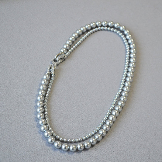 Vintage Handmade Pearl Necklace