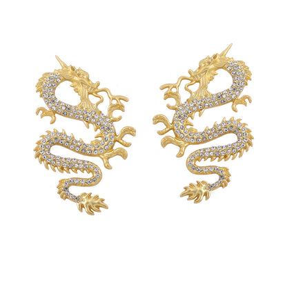 Delicate Artisan Gold Earring