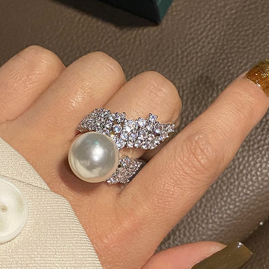 Vintage Handmade Pearl Ring