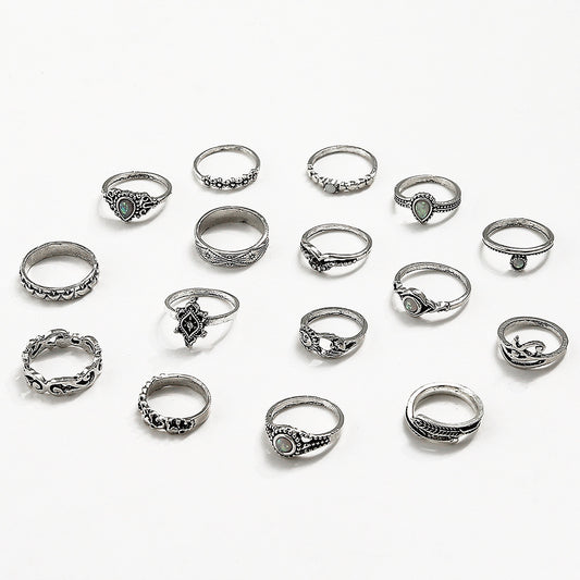 Delicate Artisan Silver Set