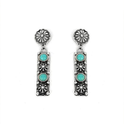 Vintage Handmade Silver Earring