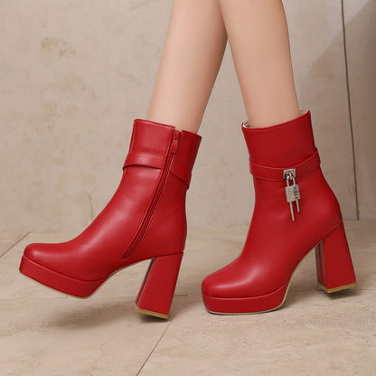 Classic Orthopedic Boots with Timeless Style