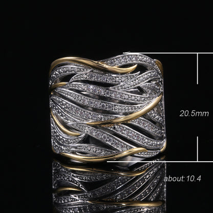 Delicate Artisan Gold Ring