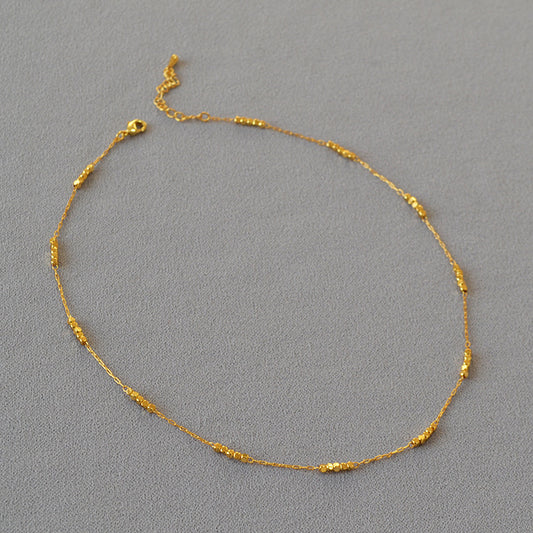 Beautiful Gold Necklace with Unique Style